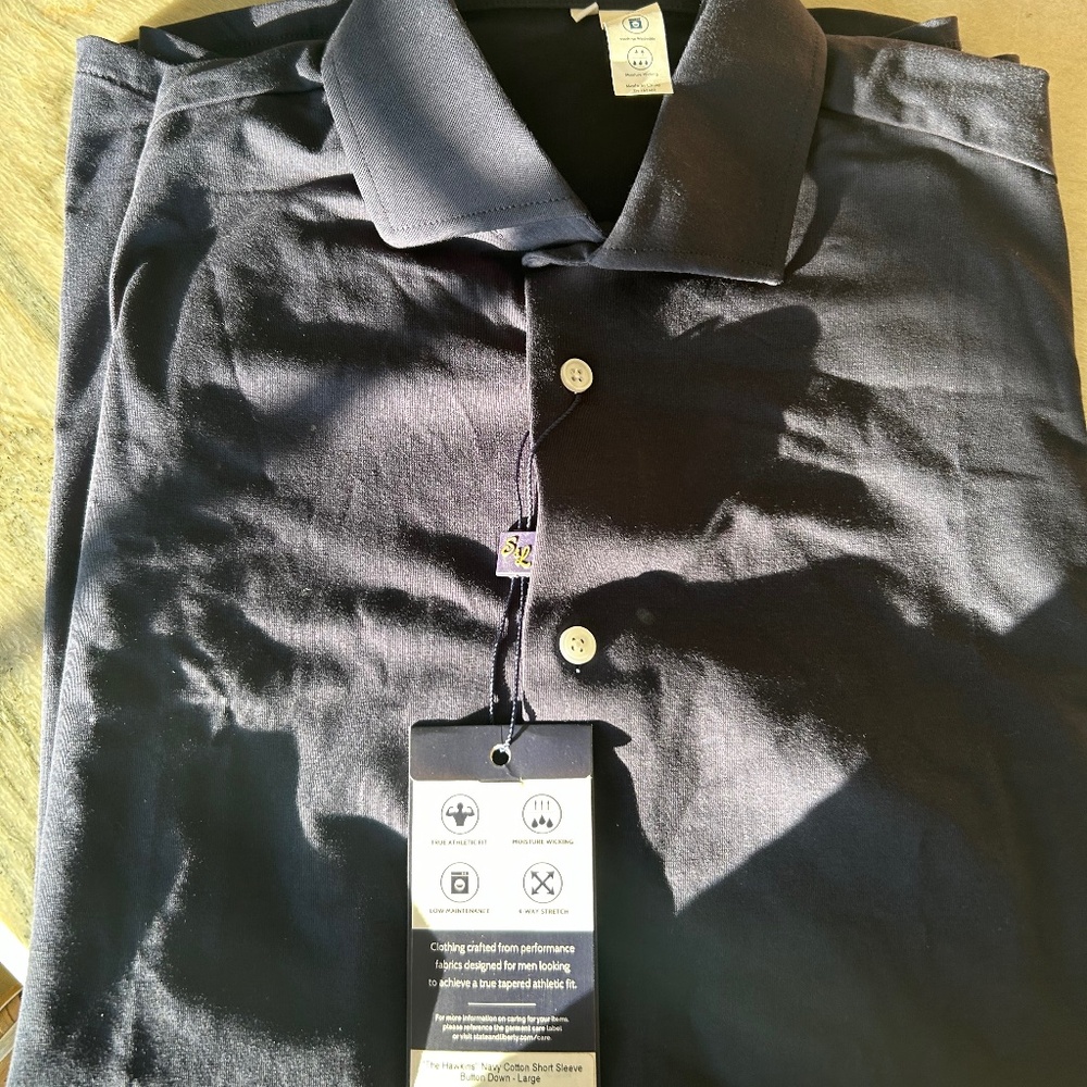 State and liberty men’s short sleeve